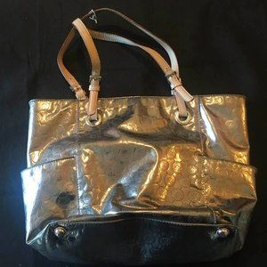 Michael Kors Silver Shoulder Purse